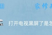 电视黑屏了，该怎么办（解决电视黑屏问题的简单方法）
