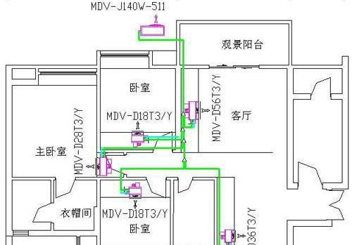 家庭中央空调施工方法（打造舒适环境）