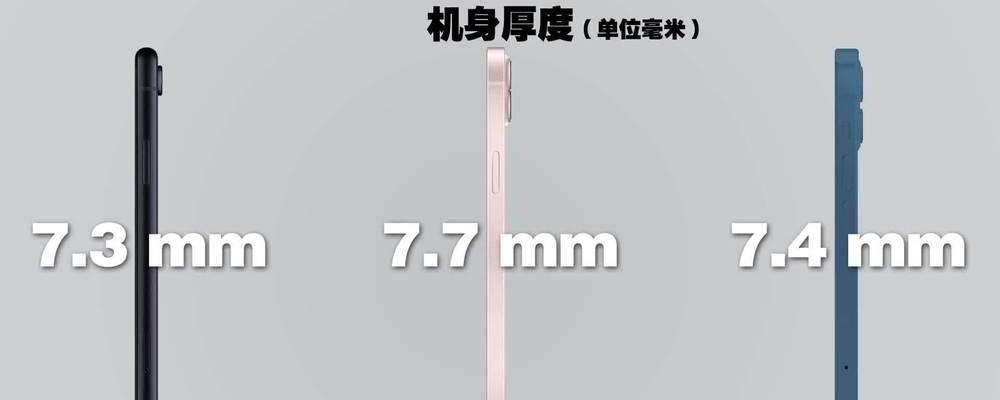 苹果iPhone13mini与iPhone13哪个更值得买？对比评测告诉你答案？