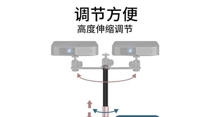 如何正确安装投影仪顶端的螺纹支架？