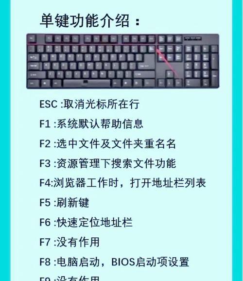 笔记本电脑快捷键怎么选？哪个键用于快速选中？
