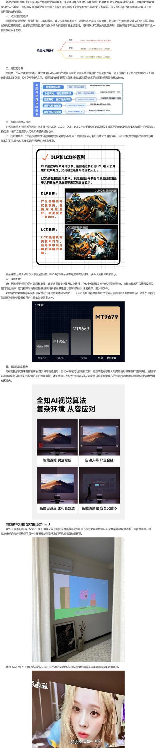 当贝旗下的投影仪品牌是什么？哪个系列更值得购买？