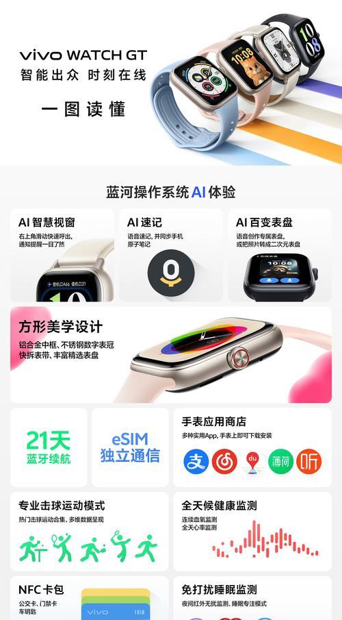 哪款方形智能手表边框最窄？
