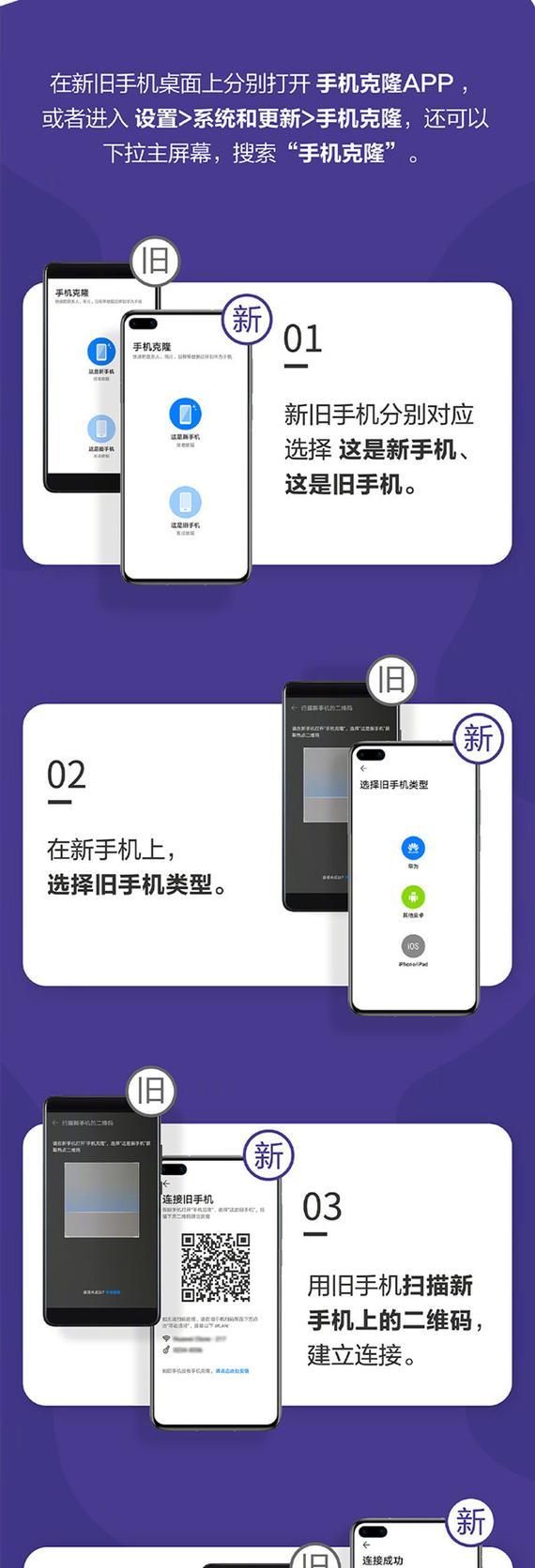 华为手机如何与其他手机进行克隆？
