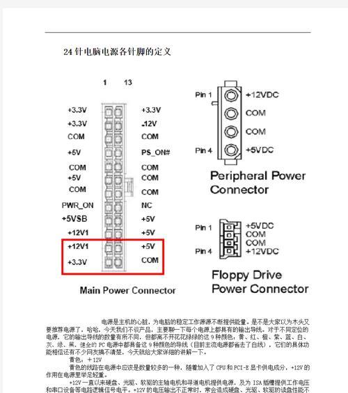 台式电脑主机电源线安装方法是什么？