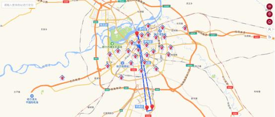 哈尔滨市新冠肺炎患者轨迹地图项目详细介绍