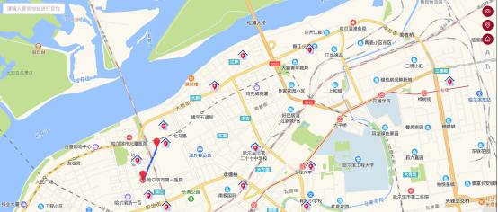 哈尔滨市新冠肺炎患者轨迹地图项目详细介绍