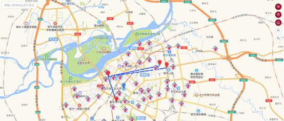 哈尔滨市新冠肺炎患者轨迹地图项目详细介绍