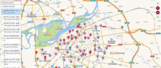 哈尔滨市新冠肺炎患者轨迹地图项目详细介绍